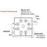 Autonics TAS-B4RP4C ,Ebat 48x48mm,Besleme 110v..220vac,Yuvarlak-8-Pin,Sensör PT100,Çıkış Kontak-1A1K,Isı Kontrol Termostat