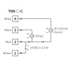 Auto THD-DD2-C ,Besleme 24vdc,Çıkış 4..20mA,Ekranlı Isı-Nem Sensör Transmitter