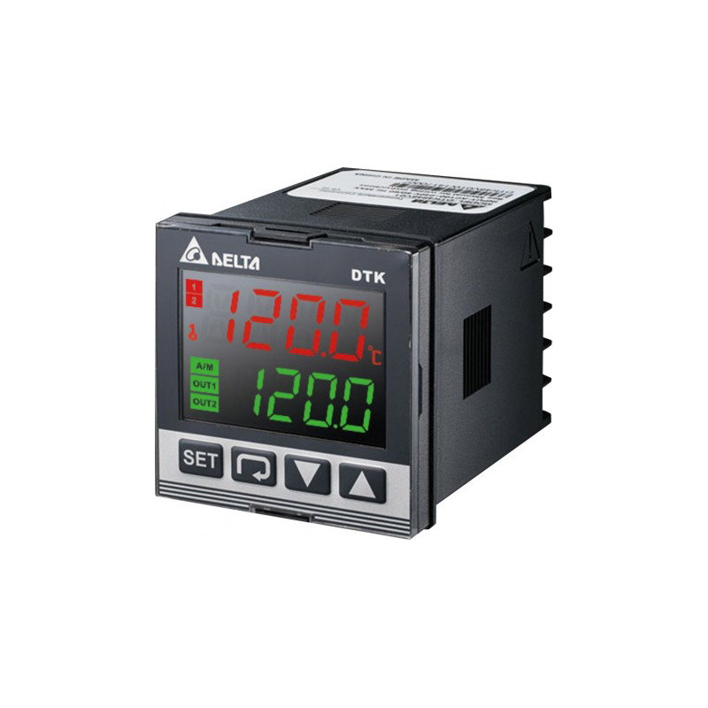 Delta DTK9696V02 ,Ebat 96x96mm,Besleme 110v..220vac,Giriş PT100 TC,Çıkış SSR,Isı Kontrol
