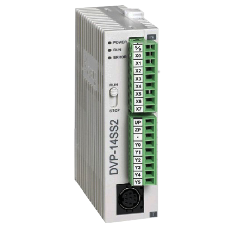 Delta DVP14SS211T ,Besleme 24vdc,Giriş 8-Dijital,Çıkış 6-NPN,Plc Cpu Modül