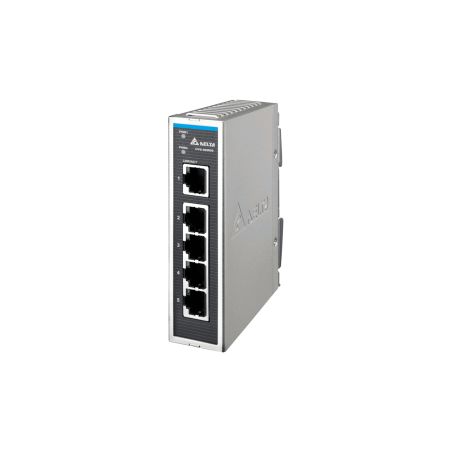 Delta DVS-005R00 ,Ray Tip,Besleme 24vdc,5-Port,100-Mbit,Ethernet Hub