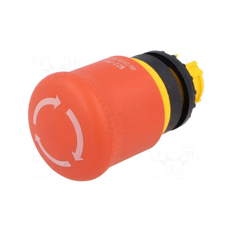 Eaton M22-PVT ,Montaj 22mm,Kalıcı,Acil Kalıcı,M22 Buton Kafa