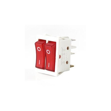Emas A12W1K11 ,220vac,Kontak-2A,6pin,Kalıcı Anahtar