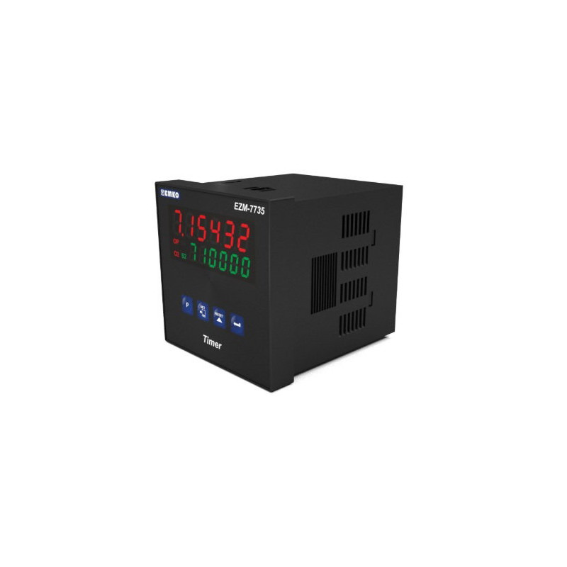 Emko EZM-7735.50001 0000 0000 ,Ebat 72x72mm,Besleme 220vac,Kontak-1A1K,Zaman Röle