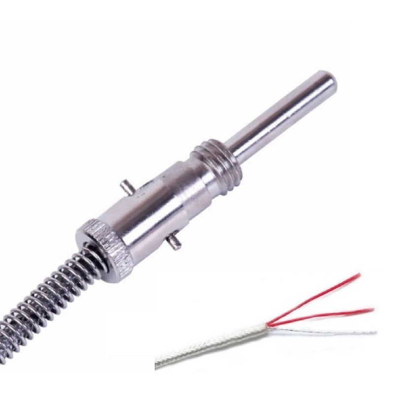 Emko RT-M06-L030-K02 ,Çap 6mm,Boy 3cm,Kablo 2mt,Bayonet PT100,Isı Sensör