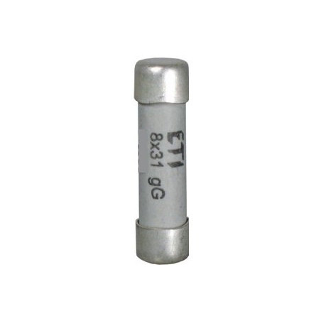 Eti CH8GG-20A ,Ebat 8x32mm,500vac 20-Amper,gG Yavaş,Kartuş Sigorta