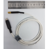 Gemo AR2-PTC-H-130C ,Çap 6mm,Boy 30cm ,Kablo 1.5mt ,Sensör PTC,Soket MiniDın-8P ,Bayonet Isı Sensör