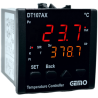 Gemo DT107AX-230VAC-R ,Ebat 72x72mm,Besleme 110v..220vac,Sensör PT100 TC,Çıkış Kontak-2A2K,Isı Kontrol Termostat