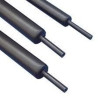 Gwest MAKARON-4.8 ,Çap 4.8 1.5mm,Siyah 1mt,Daralan Makaron