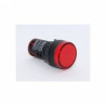 Gwest AD116-16C-24-KR 16-24V-K ,Montaj 16mm,Kırmızı-24vac dc,M16 Sinyal Lamba