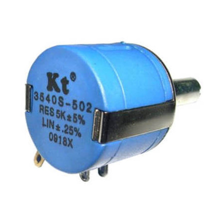 Kingtronics RKT-3540S-503 ,Montaj 10mm,50k 3w,10-Tur Çok Tur,Potansiyometre