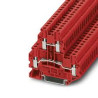 Klemsan PIK 2.5N-KR ,Kırmızı-2.5mm 2-Kat Vidalı Ray Klemens
