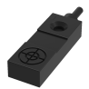 Lanbao LE11TSN03DNO ,Ebat 27x10x6mm,Ölçüm 3mm,Çıkış NPN-NO,Besleme 10v..30vdc,3-Kablo,Endüktif Metal Sensör