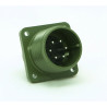 Maojwei MS3102-14S-6P ,Düz Sabit,M22 6pin Erkek,Soket Konnektör