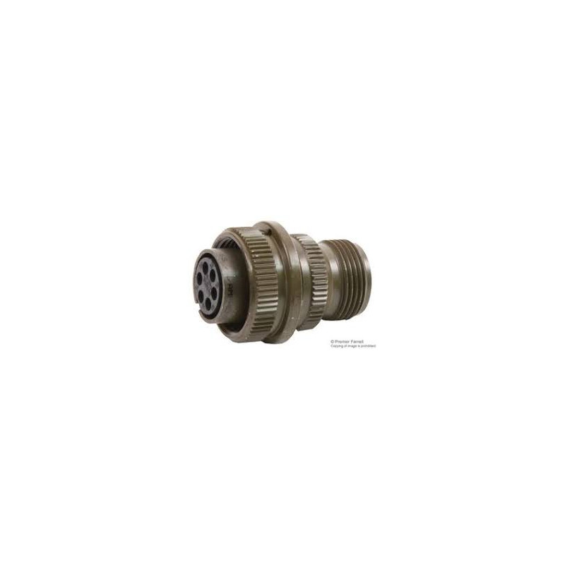 Maojwei MS3106-14S-6S ,Düz Seyyar,M22 6pin Dişi,Soket Konnektör