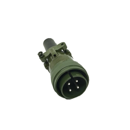 Maojwei MS3106-20-4P ,Düz Seyyar,M32 4pin Erkek,Soket Konnektör
