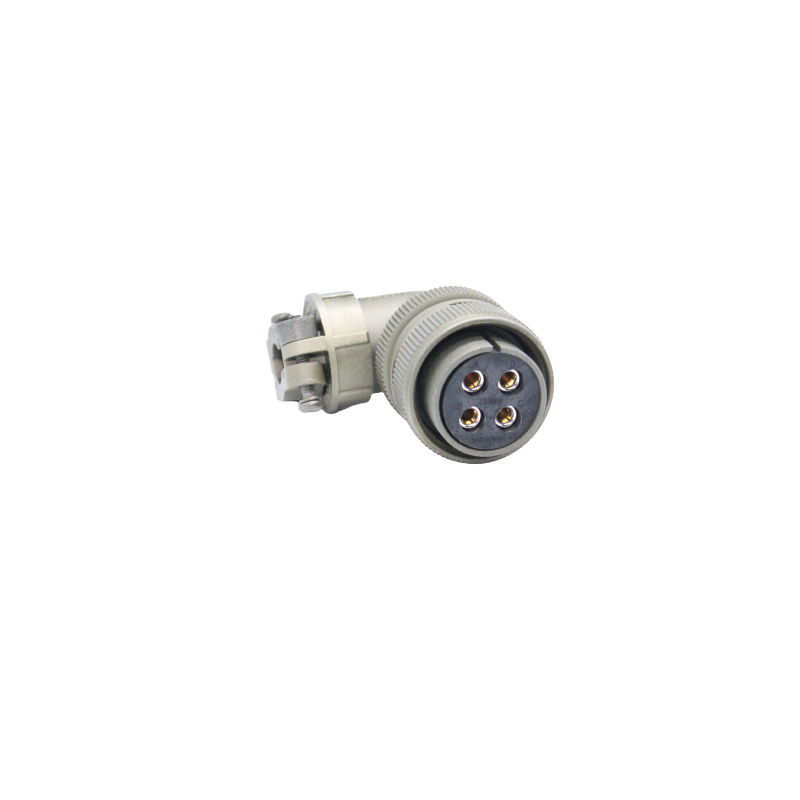 Maojwei MS3108-22-22S ,Açılı Seyyar,M32 4pin Dişi,Soket Konnektör