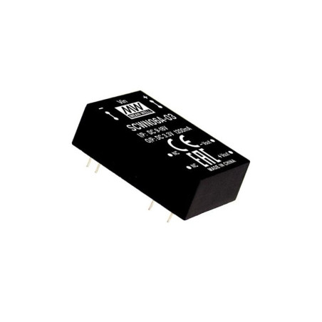 Meanwell SCWN06A-05 ,Besleme 9..18vdc,Çıkış 5vdc 1 Amper,Dc-Dc Konverter