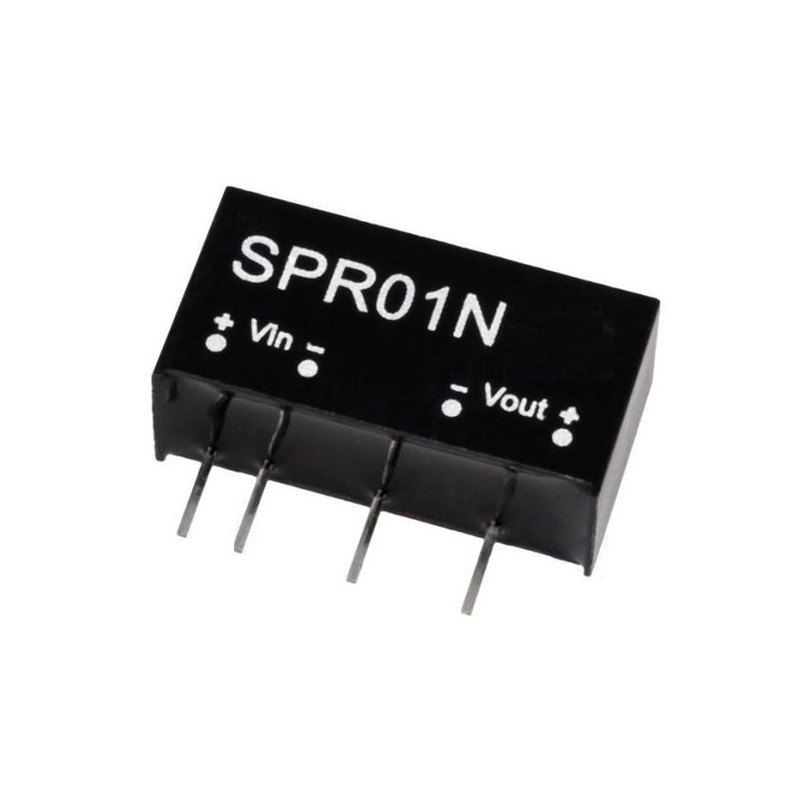 Meanwell SPR01N-12 ,Besleme 24vdc,Çıkış 12vdc 84mA,Dc-Dc Konverter