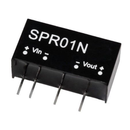 Meanwell SPR01N-12 ,Besleme 24vdc,Çıkış 12vdc 84mA,Dc-Dc Konverter