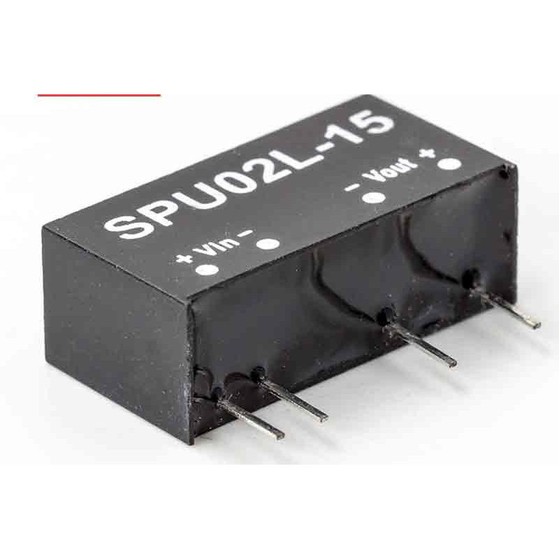Meanwell SPU02L-15 ,Besleme 5vdc,Çıkış 15vdc 133mA,Dc-Dc Konverter