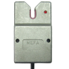 Mefa İKS-P40TA-NK ,Ebat 65x40x15mm, Ölçüm 5mm,Çıkış NPN-NC,Besleme 10v..30vdc,Ayar İptal,3-Kablo 2mt,İplik Sensör