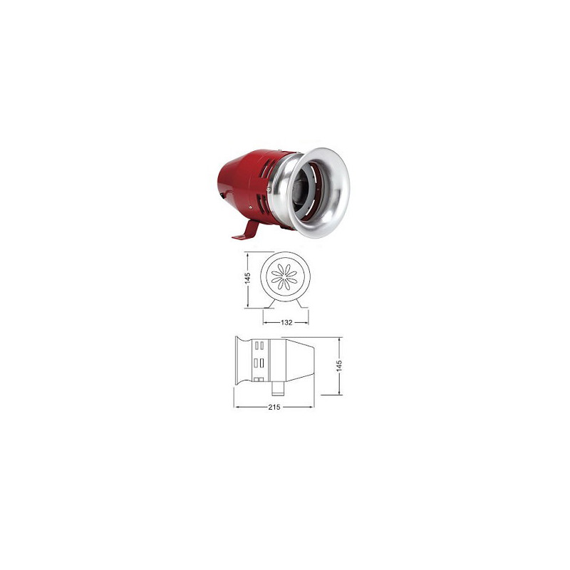 Mesan MS390.110VAC ,Besleme 110vac,Motorlu Siren