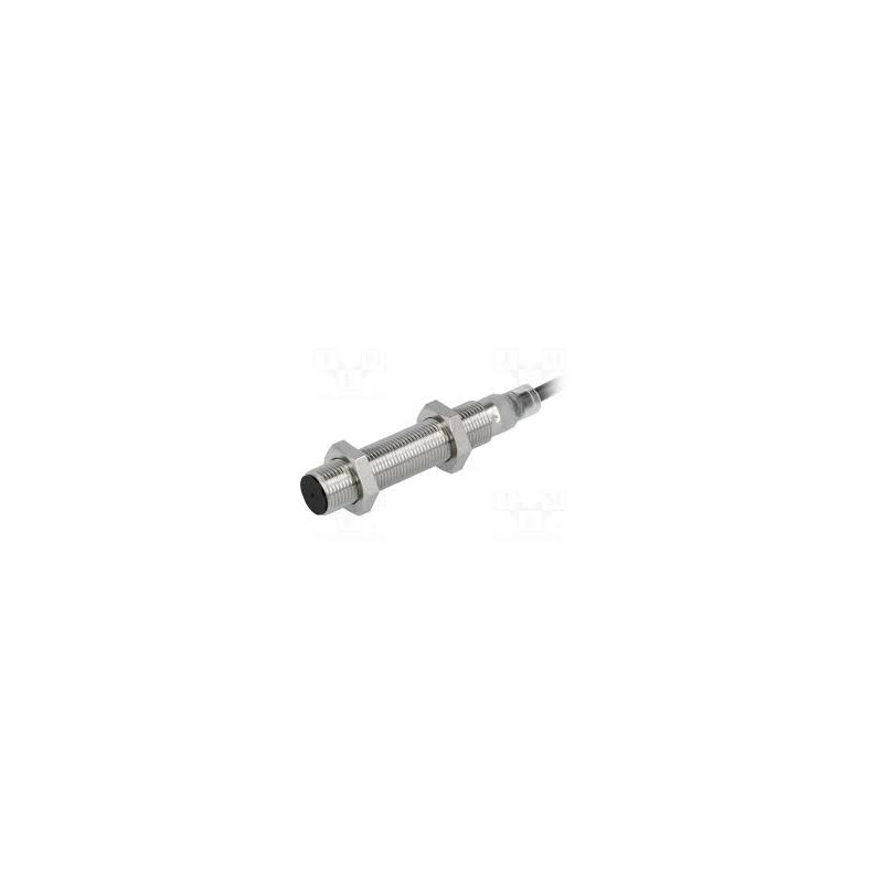 Omron E2B-M12KS04-WP-C2 ,Ebat M12x45mm,Ölçüm 4mm,Çıkış NPN-NC,Besleme 10v..30vdc,3-Kablo,Endüktif Metal Sensör