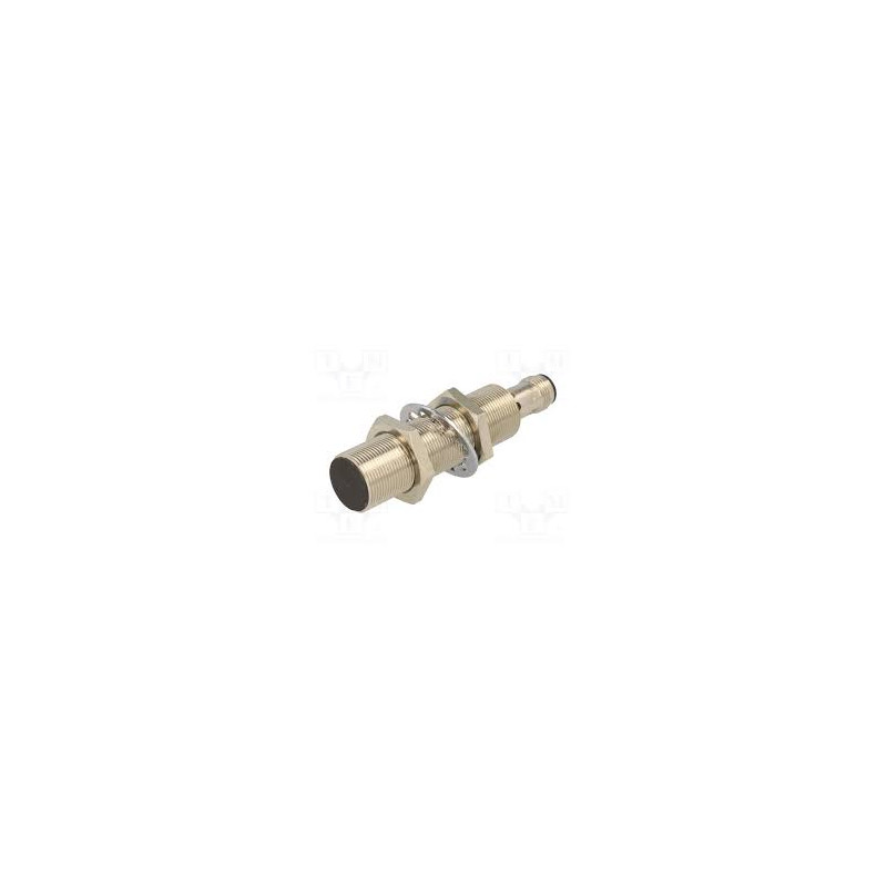 Omron E2B-M18KS08-M1-B1 ,Ebat M18x50mm,Ölçüm 8mm,Çıkış PNP-NO,Besleme 10v..30vdc,Soket M12 4pin,Endüktif Metal Sensör