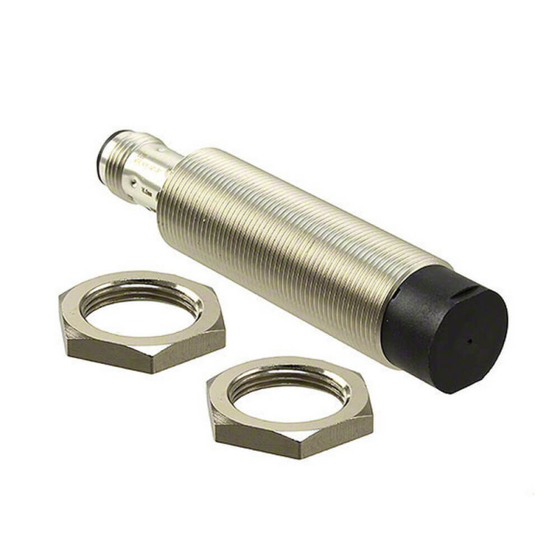 Omron E2B-M18LN16-M1-B1 ,Ebat M18x85mm,Ölçüm 16mm,Çıkış PNP-NO,Besleme 10v..30vdc,Soket M12 4pin,Endüktif Metal Sensör