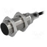 Omron E2B-M18LS08-WP-C1 ,Ebat M18x45mm,Ölçüm 8mm,Çıkış NPN-NO,Besleme 10v..30vdc,3-Kablo,Endüktif Metal Sensör
