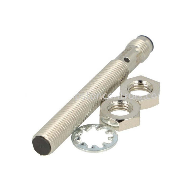 Omron E2B-S08LS02-MC-B2 ,Ebat M8x65mm,Ölçüm 2mm,Çıkış PNP-NC,Besleme 10v..30vdc,Soket M8 3pin,Endüktif Metal Sensör