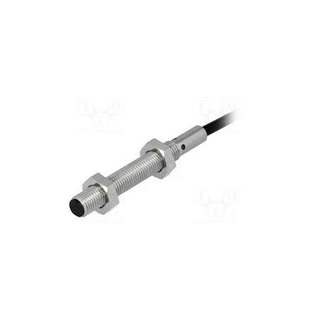 Omron E2B-S08LS02-WP-B2 ,Ebat M8x70mm,Ölçüm 2mm,Çıkış PNP-NC,Besleme 10v..30vdc,3-Kablo 2mt,Endüktif Metal Sensör