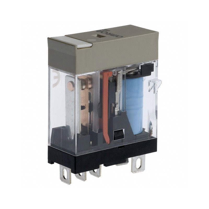 Omron G2R-1-SN-DC12 ,Bobin 12vdc,Kontak 1A1K 10 Amper,Led,Kalın-5pin,Röle