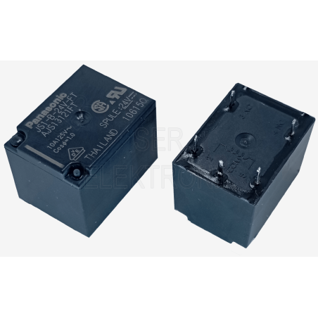 Panasonic JS1-B-24V-FT ,Bobin 24vdc,Kontak 1A1K 10 Amper,Pcb-5pin,Röle