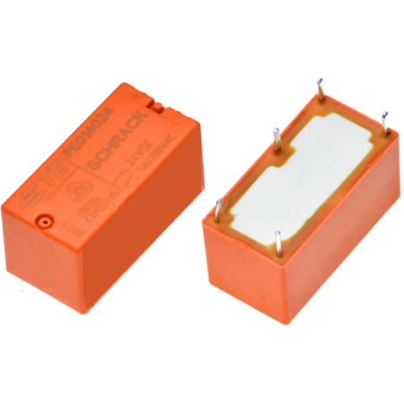 Schrack PE014024 ,Bobin 24vdc,Kontak 1A1K 5 Amper,Pcb-5pin,Röle