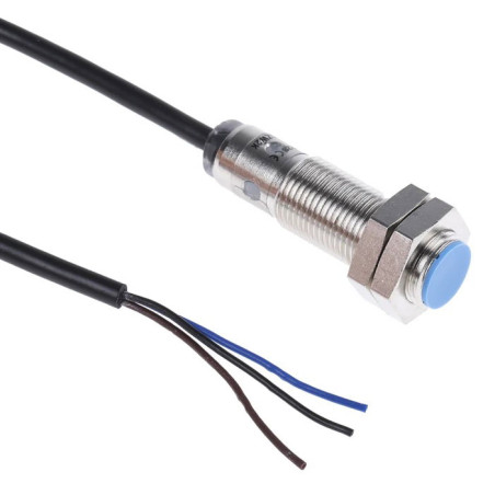 Sick IME12-04BPSZW2K 1040765 ,Ebat M12x44mm,Ölçüm 4mm,Çıkış PNP-NO,Besleme 10v..30vdc,3-Kablo 2mt,Endüktif Metal Sensör