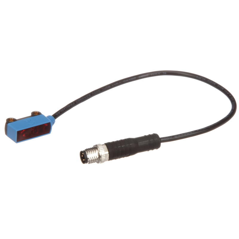 Sick WTB2S-2P3130 1064575 ,Ebat 22x14x8mm,Ölçüm 30mm,Çıkış PNP-NO,Besleme 10v..30vdc,Soket M8 3pin,Cisim Fotosel