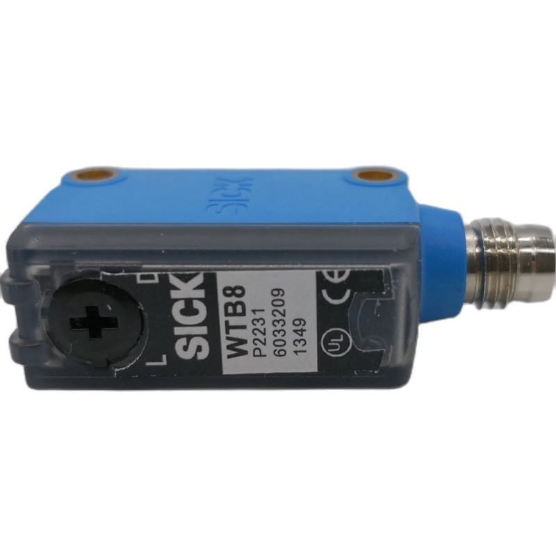 Sick WTB8-P2231 6033209 ,Ebat 31x20x11mm,Ölçüm 30cm,Çıkış PNP-NO NC,Besleme 10v..30vdc,Soket M8 4pin,Cisim Fotosel