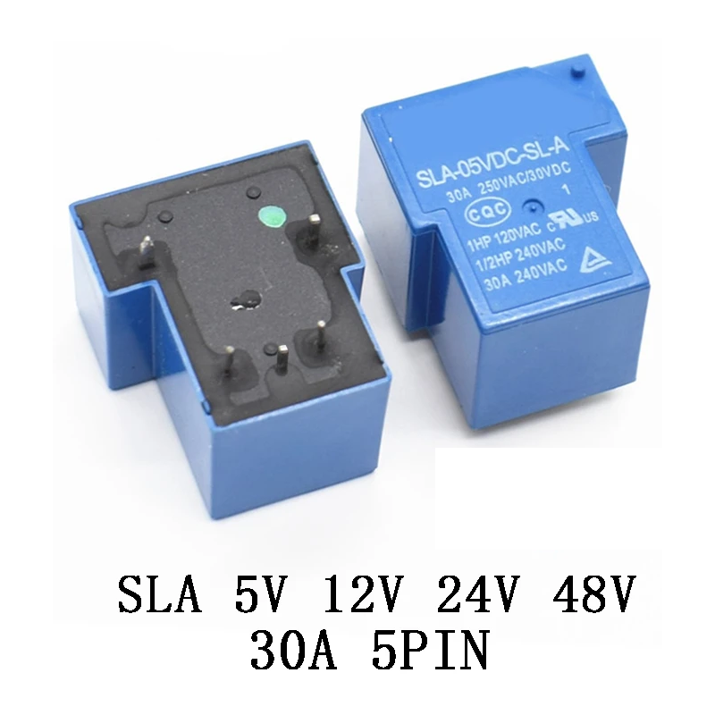 Songle SLA-12VDC-SL-A ,Bobin 12vdc,Kontak-1A 30 Amper,Pcb,5pin,Röle