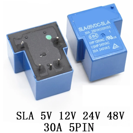 Songle SLA-24VDC-SL-A ,Bobin 24vdc,Kontak 1A 30 Amper,Pcb-5pin,Röle