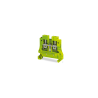 Tbloc NTT2.5E-SY ,Renk SarıYeşil,Kesit 2.5mm ,Vidalı Ray Toprak Klemens