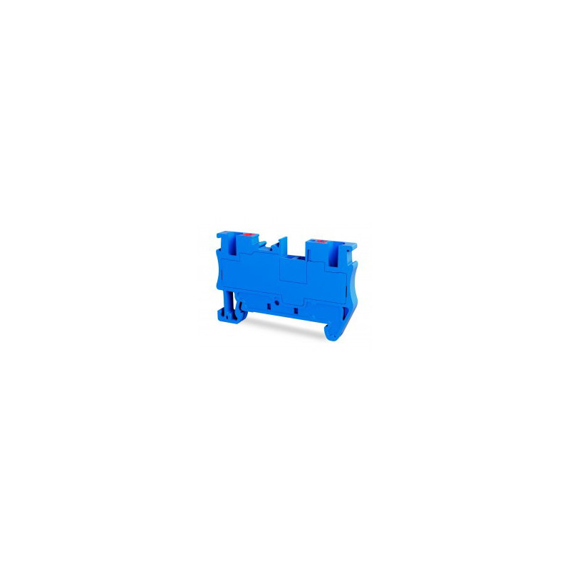 Tbloc PFT2.5-MV ,Renk Mavi,Kesit 2.5mm ,Baskılı Ray Klemens