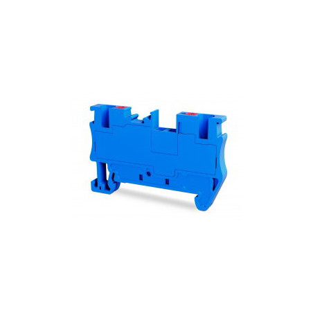 Tbloc PFT2.5-MV ,Renk Mavi,Kesit 2.5mm ,Baskılı Ray Klemens