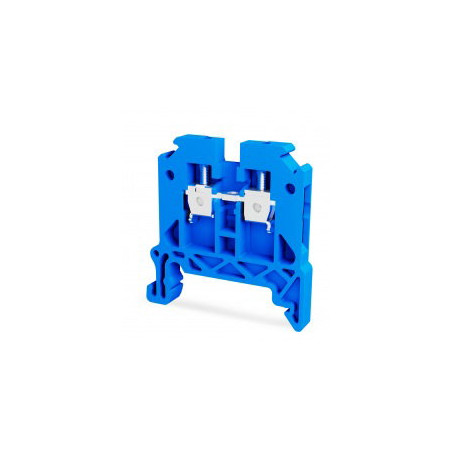 Tbloc TBL2.5-MV ,Renk Mavi,Kesit 2.5mm ,Vidalı Ray Klemens