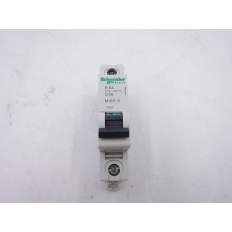 Schneider 17404 ,C60N 5kA,1-Faz 1x5a,B-Tip,5 Amper,Otomatik Sigorta