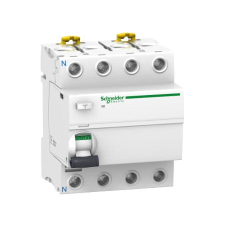Schneider A9R11480 ,iID 4-Kutup 4x80 Amper 380vac 30mA 380vac,Kaçak Akım Röle