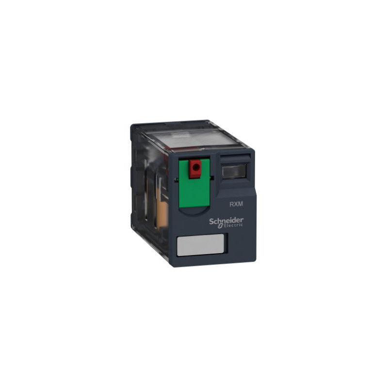 Schneider RXM2AB1B7,Bobin 24vac,Kontak 2A2K 12 Amper,Led,Kalın-8pin,Röle