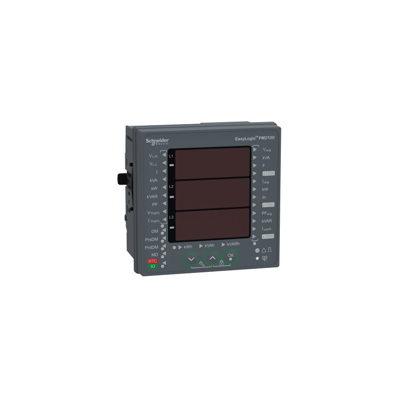 Schneider MULTISER-METSEPM2110 ,3-Faz,Şebeke Analizör