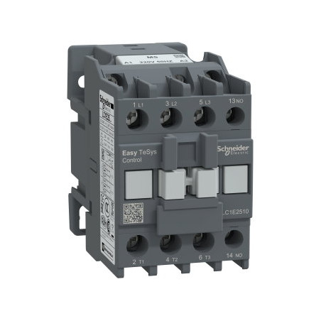Schneider LC1E2510M5 ,Bobin 220vac,Güç 11kw 25 Amper,Kontak-3P 1A,Kontaktör